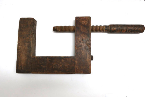 Schraubzwinge aus holz - schraubzwinge,