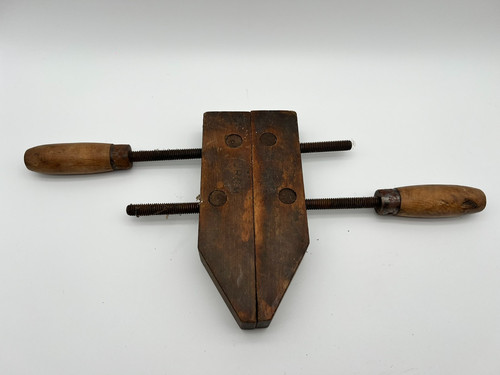 Antike holz keilzwinge - antike,