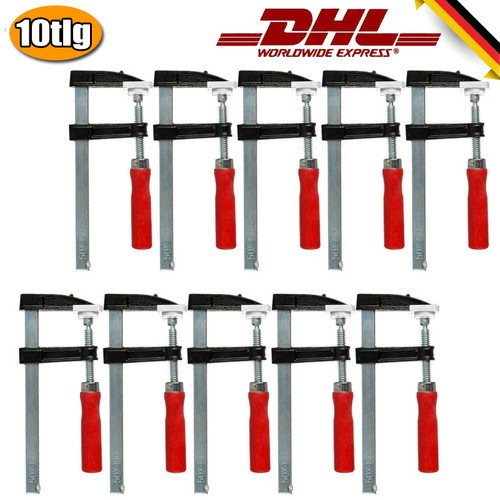 10x schraubzwingen set - schraubzwingen,