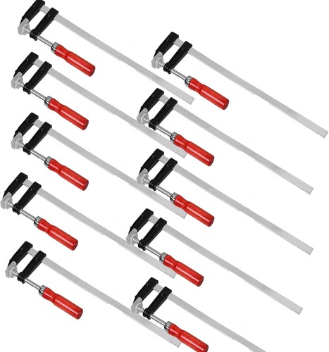 10x zwingen set 50x300mm - f-zwingen,