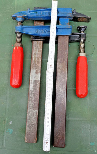 Schraubzwinge mit holzgriff - schraubzwinge,