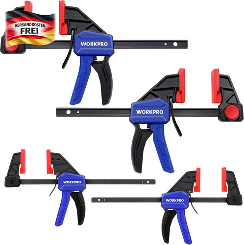 Workpro einhandzwingen set - workpro, 4