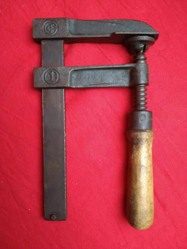Schraubzwinge alt deko - 1,
